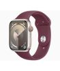 Apple Watch Series 9 Starlight Aluminum Case With Sport Band