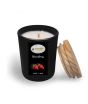 iShopping - Aromaflick Strawberry Soy Glass Candle - Black