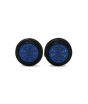 iShopping - Cufflers Novelty Stylish Round Design Cufflinks With Free Gift Box CU-2012 