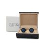 iShopping - Cufflers Novelty Stylish Round Design Cufflinks With Free Gift Box CU-2012 