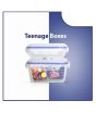 TPWfamily Air Tight Lunch Box 2 Pcs Set (1.2 Litre)