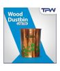 iShopping - TPWfamily Wood Style Dustbin - Large