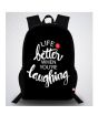 iShopping - Traversa Life is Better Digital Printed Backpack (T203TWH)