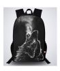 iShopping - Traversa Wolf Digital Printed Backpack (T170TWH)