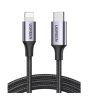 Ugreen USB C to Lightning MFi Certified Cable Black 4.5 Ft (60760)