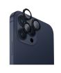 iShopping - Uniq Optix Aluminium Camera Lens Protector For iPhone 15 Pro 6.1" Deep Navy