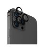 iShopping - Uniq Optix Aluminium Camera Lens Protector For iPhone 15 Pro 6.1" - Midnight Black