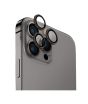 iShopping - Uniq Optix Aluminium Camera Lens Protector For iPhone 15 Pro 6.1" Steel Grey