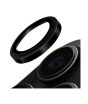 iShopping - Uniq Optix Saphhire Camera Lens Protector For iPhone 15 Pro - Gunmetal Black