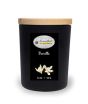 iShopping - Aromaflick Vanilla Soy Glass Candle - Black