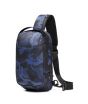 Aopinyou Fanny Pack Crossbody Bag For Men Army Blue (AP-37)