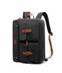 iShopping - CoolBell 17.3" Backpack & Messenger Laptop Bag Black (CB-5606) - Canvas Material