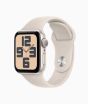 Apple Watch SE 2023 Starlight Aluminum Case With Sport Band