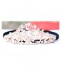 iShopping - Wish Luxury Crystal Crown Headband For Girls Black