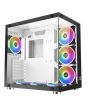 iShopping - Xigmatek Aquarius Plus Tempered Glass Case with 7 ARGB Fans (EN43675)