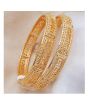 iShopping - Zamzam Gold Plated Kara Pair (0160)