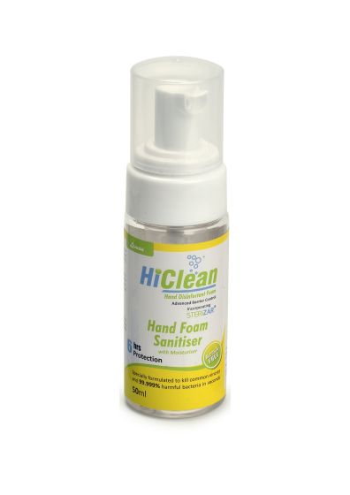 HiClean Hand Foam Sanitizer Lemon - 50ml