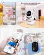 Inqmega 1080P Cloud Wireless IP Camera White